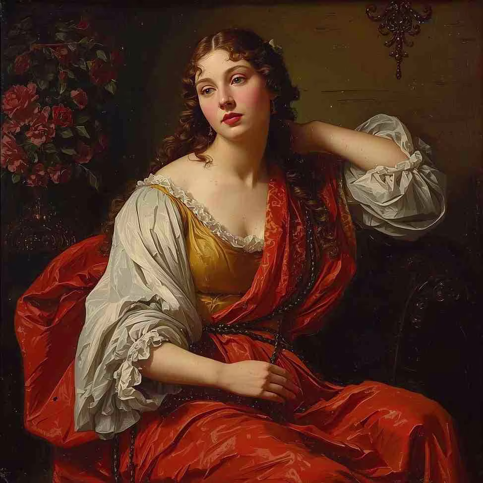 AI generated artwork oil painting